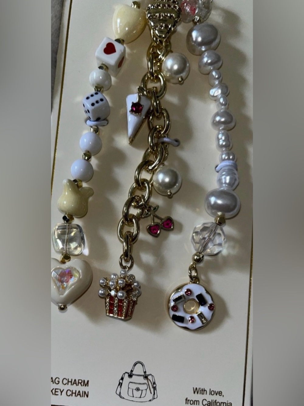 Eye Candy Dessert Key Charms/Bag Charms